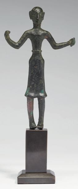 STATUETTE D'ORANT. Statuette représentant...