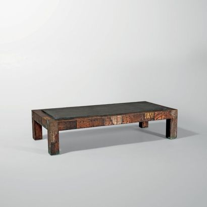 PAUL EVANS (1931-1987)
Grande table basse...
