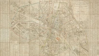 PICQUET (Charles)
Plan routier de la ville...