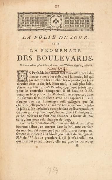 [MARESCOT (Michel)]
La Folie du jour ou La...