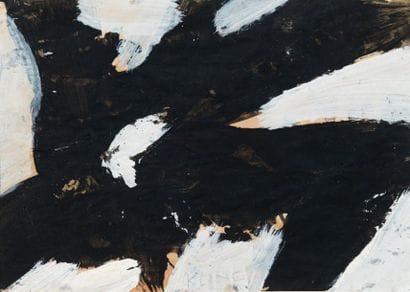 Franz KLINE (1910-1962)
Untitled, 1957 Gouache...