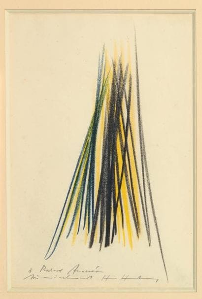 Hans HARTUNG (1904-1989)
Composition abstraite...