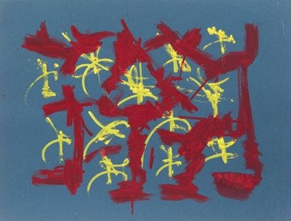 Georges MATHIEU (1921-2012)
Composition -...