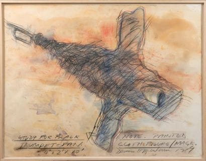DENNIS OPPENHEIM (1938-2011)
Study for black...