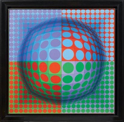 Victor VASARELY (1906-1997)
Pal-66, 1970-1973...