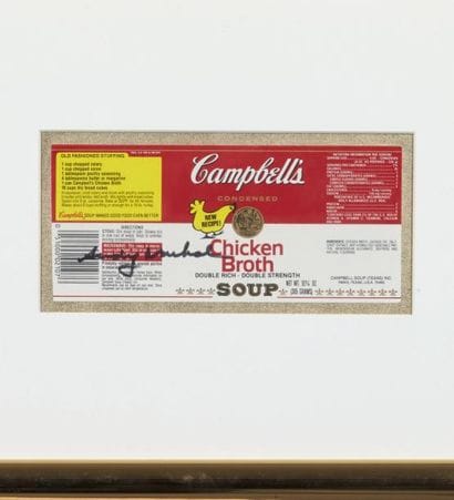 Andy Warhol (1928-1987)
Campbell's chicken...