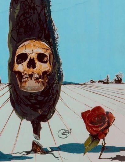 Salvador DALI (1904-1989)
La Mort, signe...