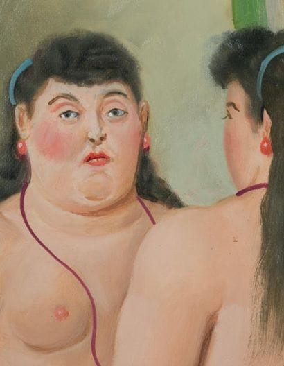 Fernando Botero (né en 1932)
La toilette,...