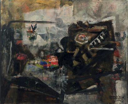 Antoni CLAVE (1913-2005)
Poisson, 1958 Huile...
