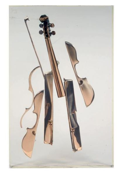 ARMAN (1926-2005)
Violon éclaté Inclusion...