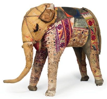 Sayed Haider RAZA (Né en 1922)
L'Eléphant...