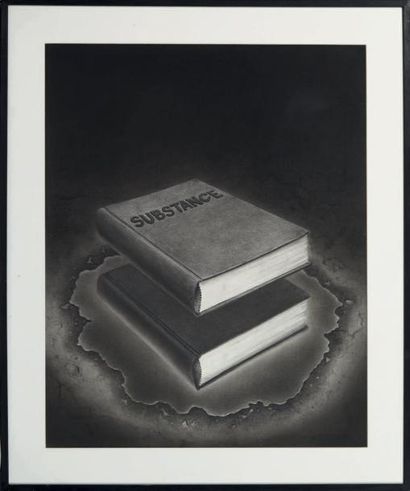 STEVE GALLOWAY
Substance, 2010 Fusain sur...