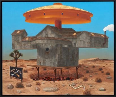 STEVE GALLOWAY
L'oeil Moderne, 2006 Huile...