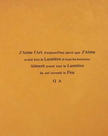 APOLLINAIRE, Guillaume

Les Fenêtres. [in:...
