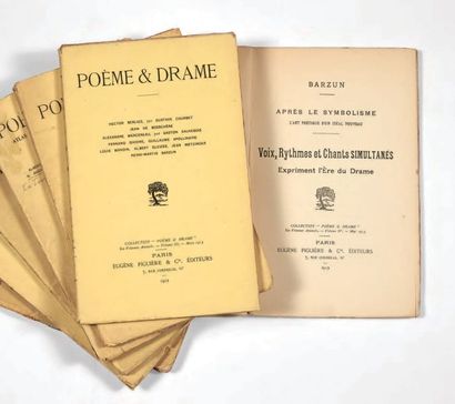 [REVUE.]

Poème & drame. Anthologie artistique...