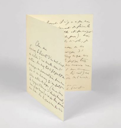 PROUST, Marcel

Lettre adressée à Jean-Louis...
