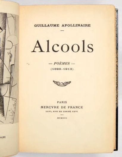 APOLLINAIRE, Guillaume

Alcools. Poèmes....