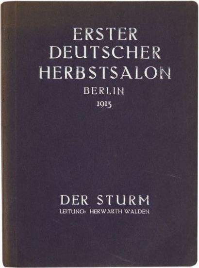 [WALDEN, Herwarth.]

Erster deutscher Herbstsalon....