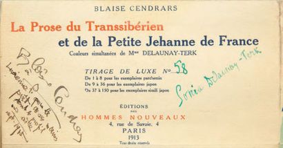 CENDRARS, Blaise, Frédéric Sauser, dit

La...