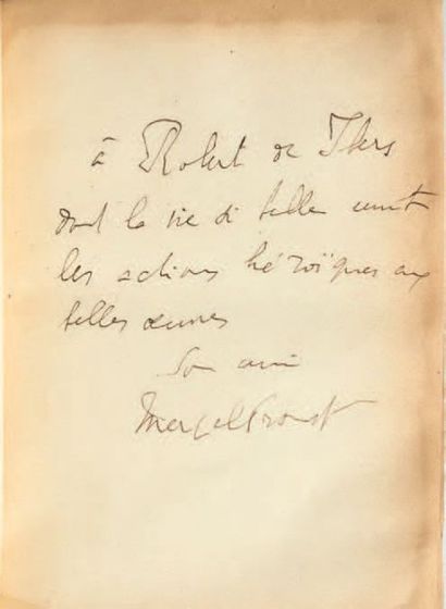 PROUST, Marcel

À la recherche du temps perdu....