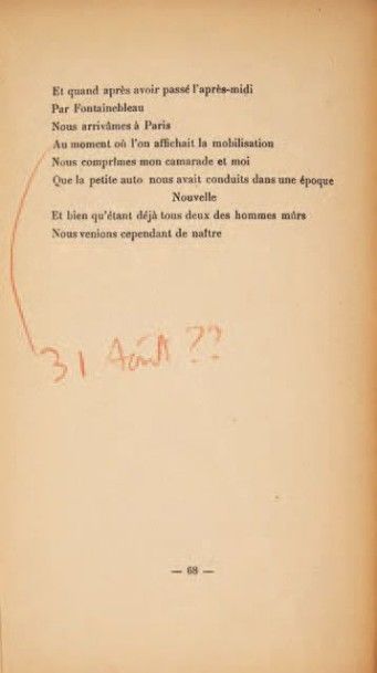 APOLLINAIRE, Guillaume

Calligrammes. Poèmes...