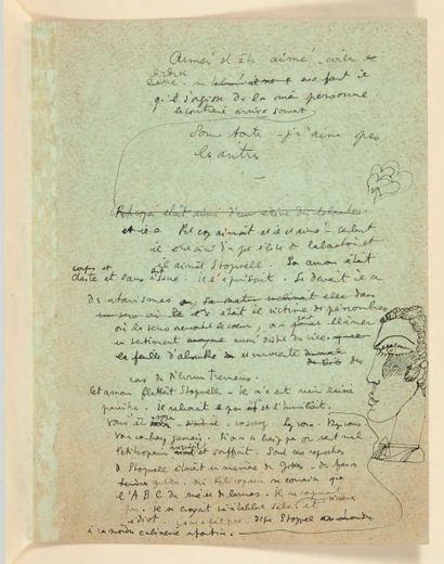 COCTEAU, Jean

Le Grand Écart. Sans lieu...