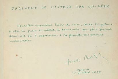 BRETON, André

L'Air de l'eau. Paris, Éditions...