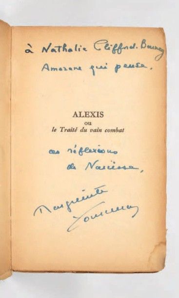 YOURCENAR, Marguerite Cleenewerck de Crayencour,...