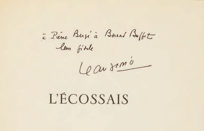GIONO, Jean

L'Écossais ou la Fin des héros....