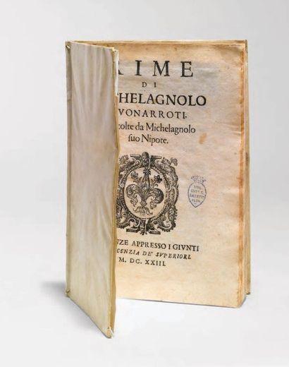 MICHEL-ANGE, Michelangelo Buonarotti, dit

Rime....