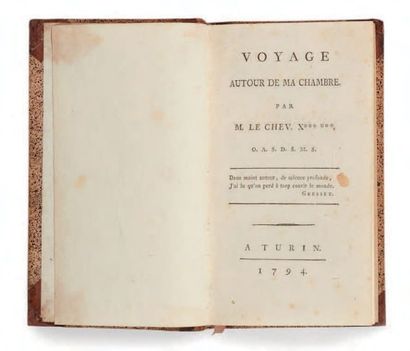 [MAISTRE, Xavier de.]

Voyage autour de ma...