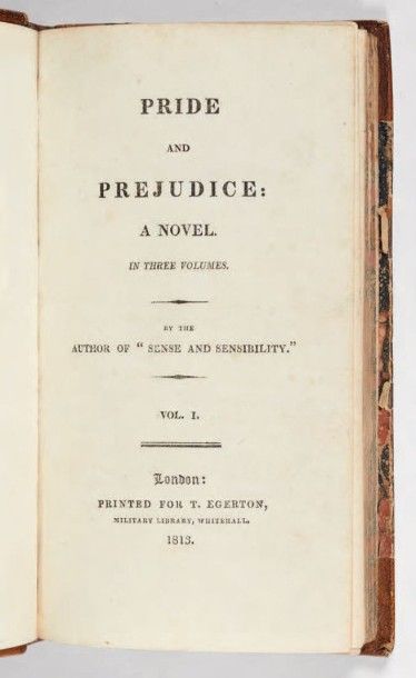 Austen, Jane

Pride and Prejudice: a Novel....