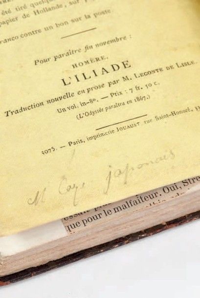 VERLAINE, Paul

Poëmes saturniens. Paris,...