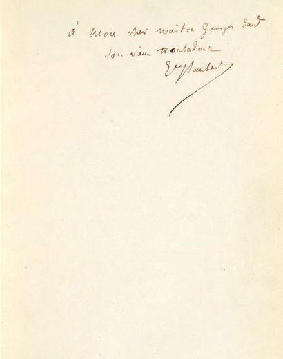 FLAUBERT, Gustave

L'Éducation sentimentale....