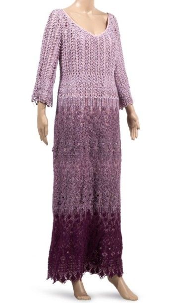 PIERRE CARDIN HAUTE COUTURE CIRCA 1968/1970
Robe...