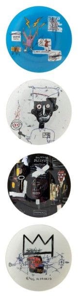 D'APRÈS JEAN MICHEL BASQUIAT

Lot de quatre...