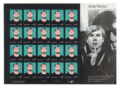 Andy Warhol (1928-1987)

Stamps, 2001
Planche...