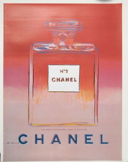 d'après Andy WARHOL (1928-1987)

Chanel N5,...