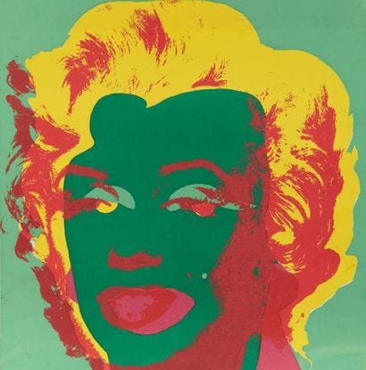 Andy Warhol (1928-1987)

Marylin
Sérigraphie...
