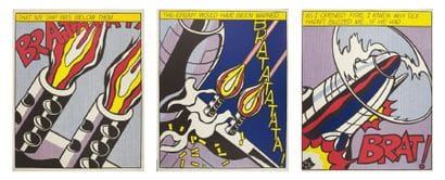 D'après Roy LICHTENSTEIN (1923-1997)

As...