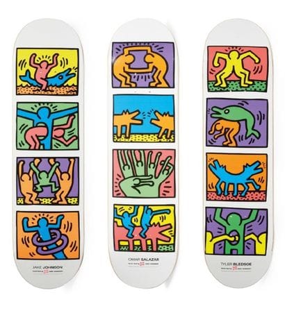 D'APRES KEITH HARING (1958-1990)

Lot de...