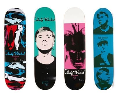 d'après Andy WARHOL (1928-1987)

Skateboard,...