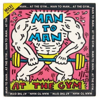 Man to Man, 1987
Cover art: Keith Haring