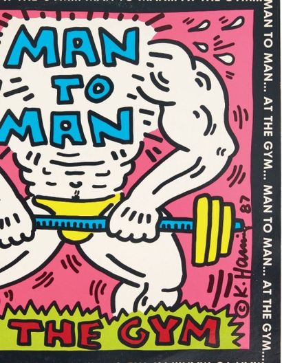 Man to Man, 1987
Cover art: Keith Haring