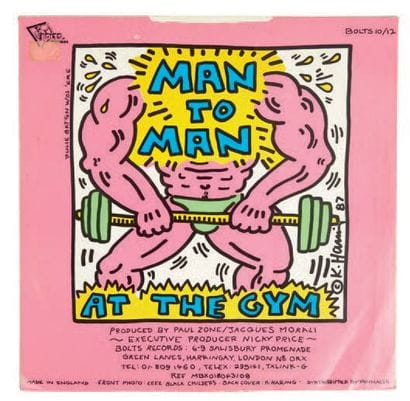 Man to Man, 1987
Cover art: Keith Haring