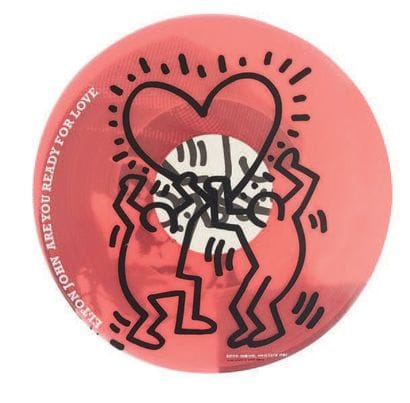 Elton John, 1985
Cover art: Keith Haring