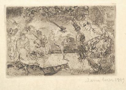 James Ensor (1860-1949)
Bal Fantastique,...