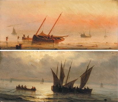 Henriette Herminie Gudin (1825-1876)
Marines....