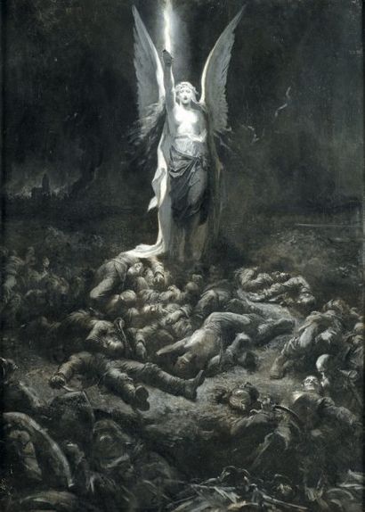 Ecole de la fin du XIXe siècle, entourage...
