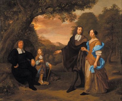 Daniel HARINGH (1636-1716)
Grand portrait...